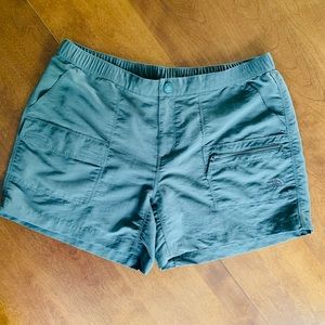 The North Face green shorts, women’s size large